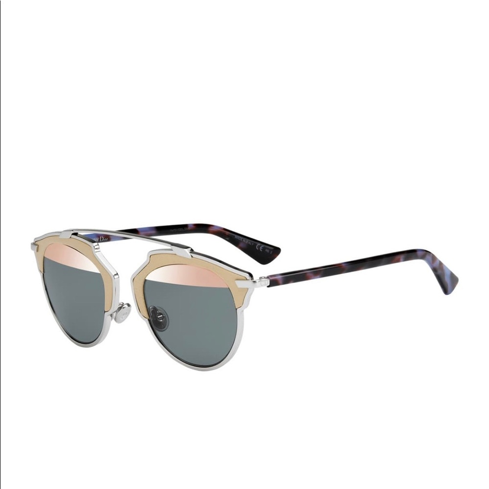 Dior women 48mm so real brow bar sunglasses